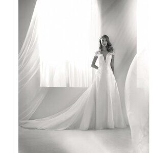 Pronovias Rivera A-Line Wedding Dress